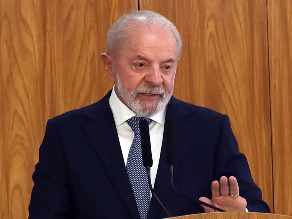 O presidente Lula destacou que foi a maior resposta do Estado brasileiro ao crime organizado de história Foto: Antonio Cruz/Agência Brasil