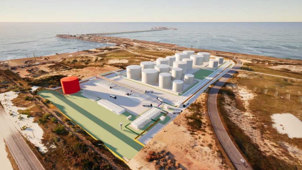 Projeto de como ficará a construção no Pecém, no Ceará - Foto: Divulgação
