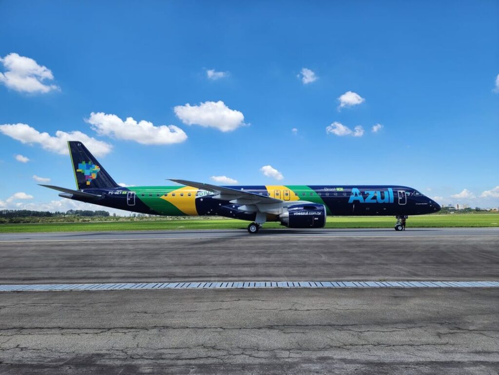 Azul reforço de voos para o Nordeste