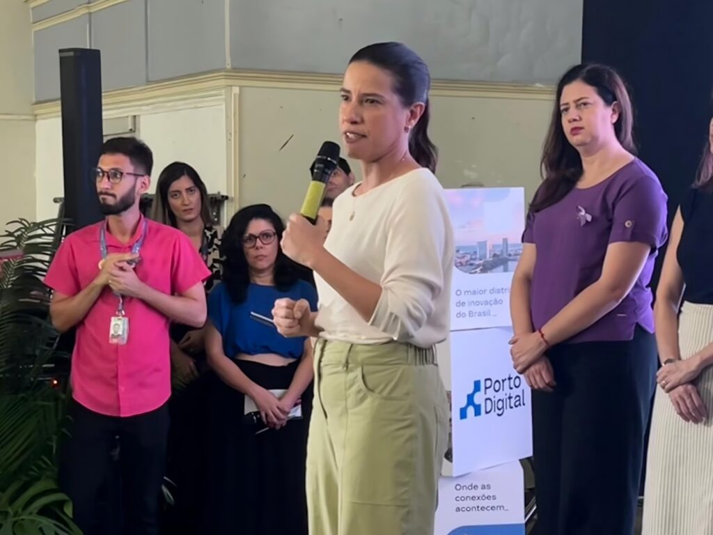 Discurso de Raquel Lyra em evento do NERD