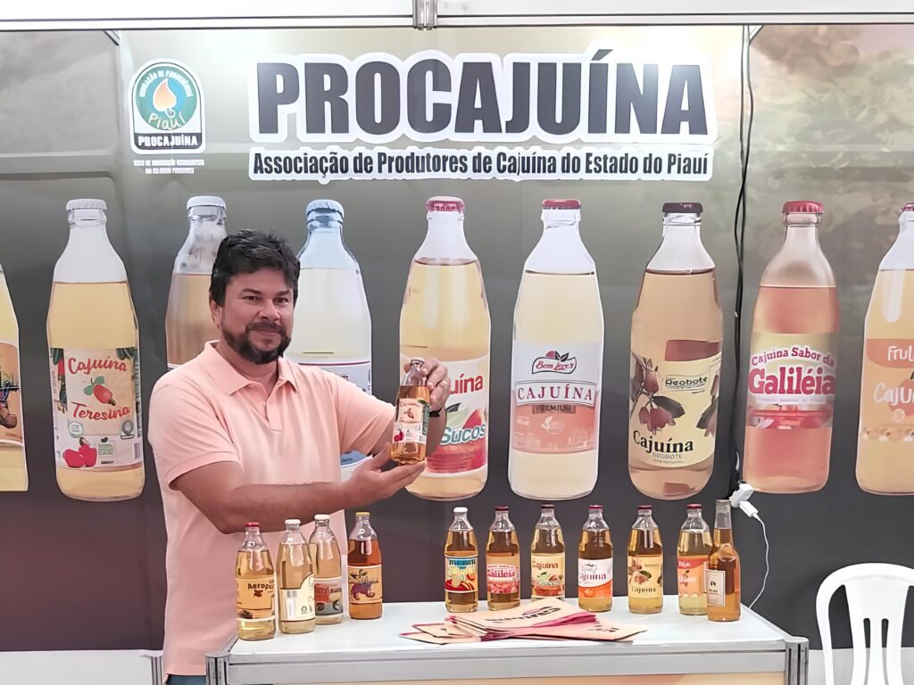 Firmino Pires, presidente da Associação dos Produtores de Cajuína do Piauí (Procajuína)