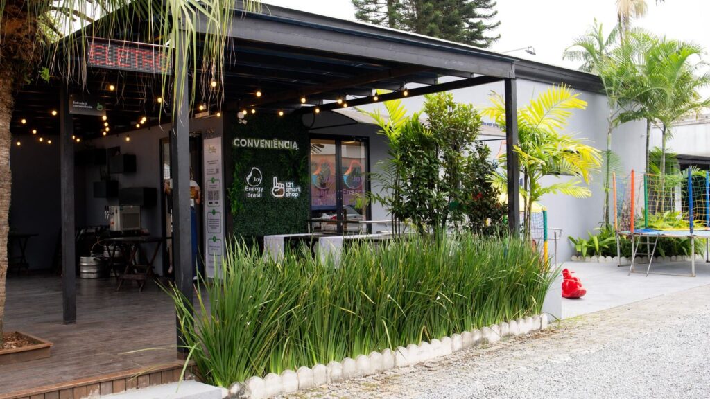 Área de conveniência da Joy em Joinville