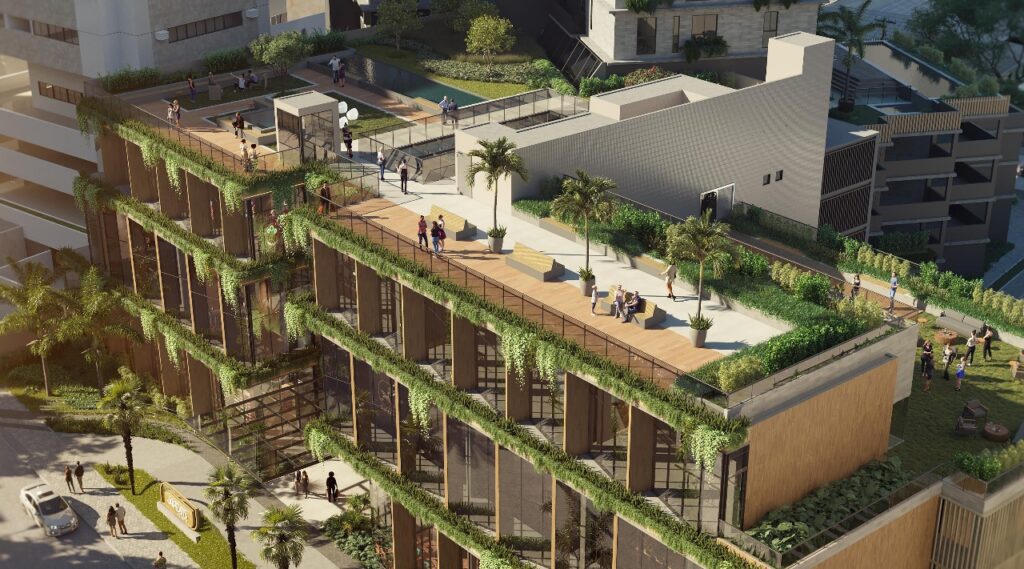 Jardins Life Center, empreendimento da Evipar Empreendimentos em parceria com a Rio Ave wellness