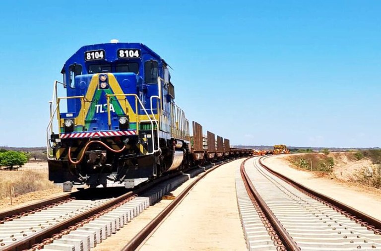 Trecho da Transnordestina entre Piauí e Ceará
