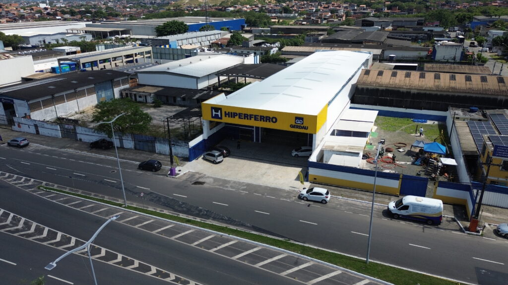 Nova unidade do Grupo Hiperferro em Camaçari (BA): investimento de R$ 5 milhões e foco no crescimento regional - Foto: Divulgação
