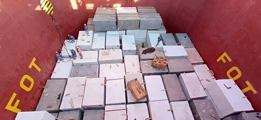 exportações de quartzito e outros minerais do Ceará chegaram a 68 países no setor mineral e a 19 países no segmento de rochas ornamentais.
