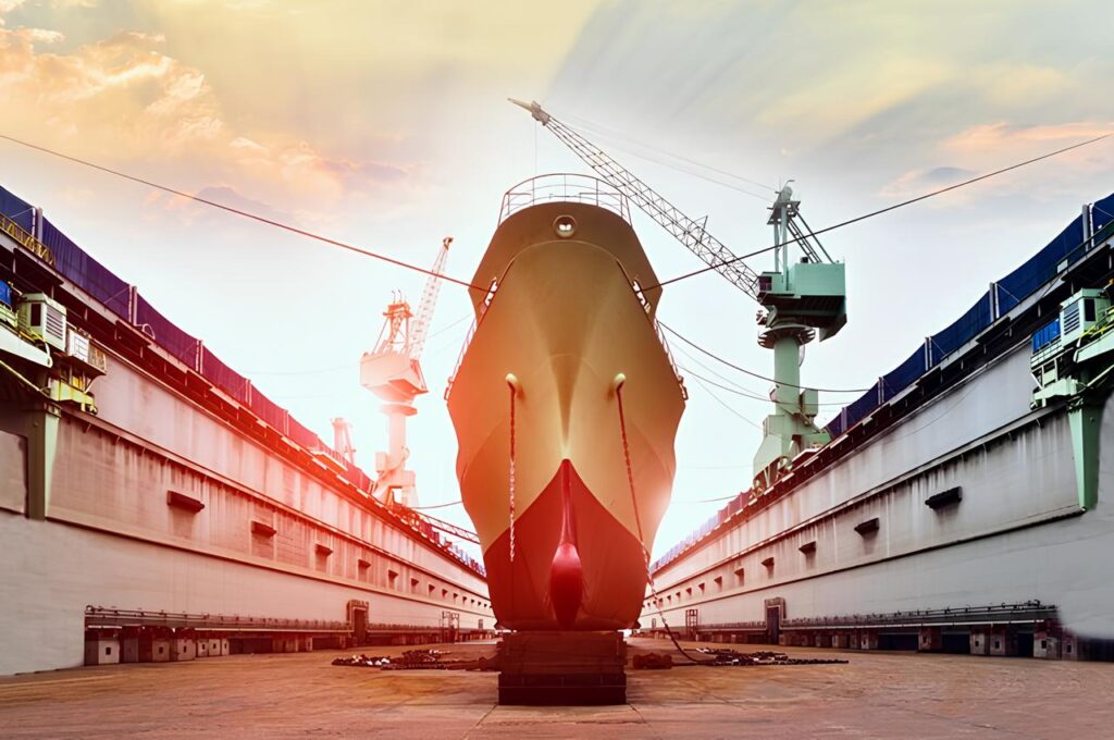 indústria naval estaleiros construção de navios