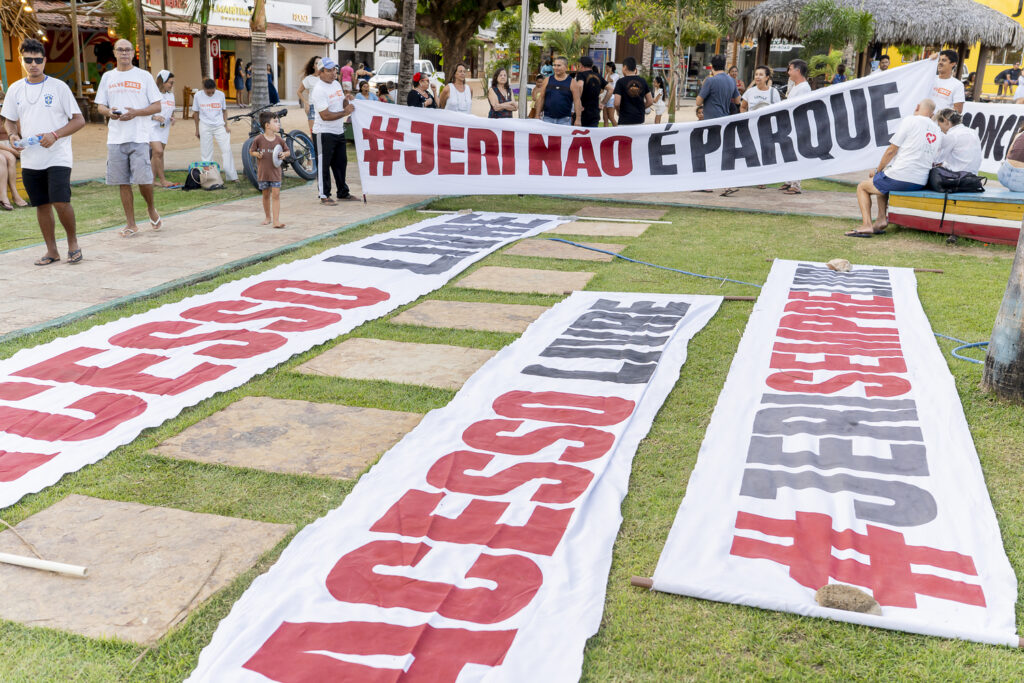 Moradores da Vila de Jericoacoara chegaram a fazer protestos contra a taxa - Foto: Divulgação