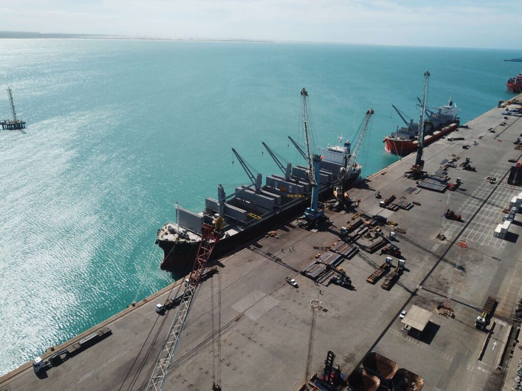 Porto de Pecém linha de cabotagem
