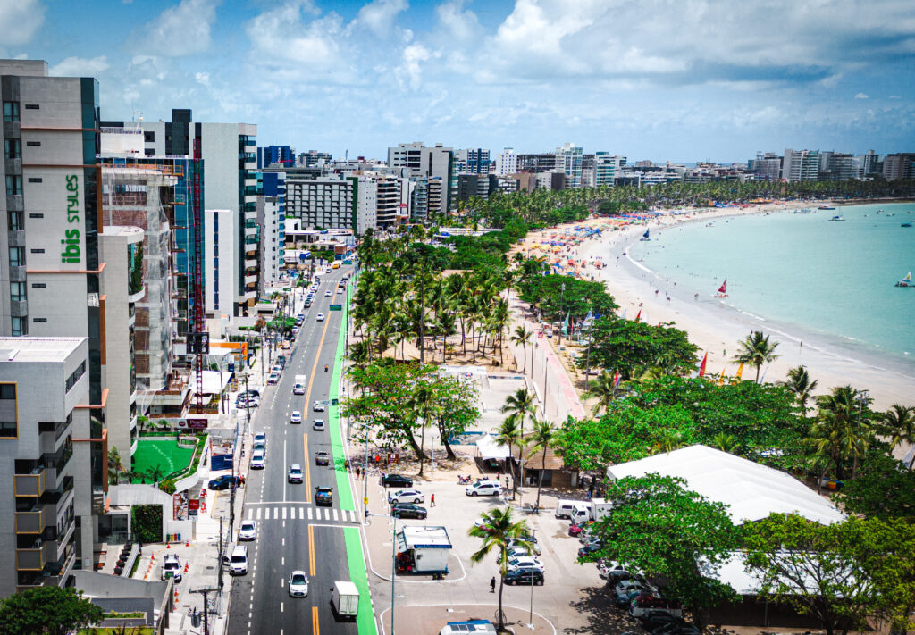 Bairros da orla boom imobiliário de Maceió