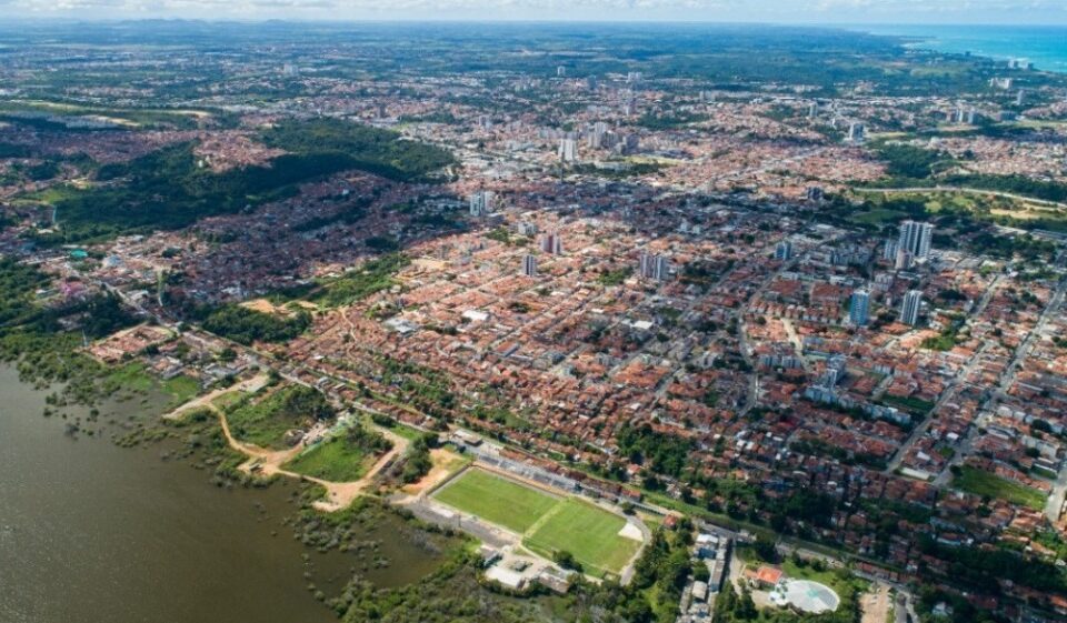 Bairro do Pinheiro, Mutange e Bebedouro antes do afundamento de solo em Maceió