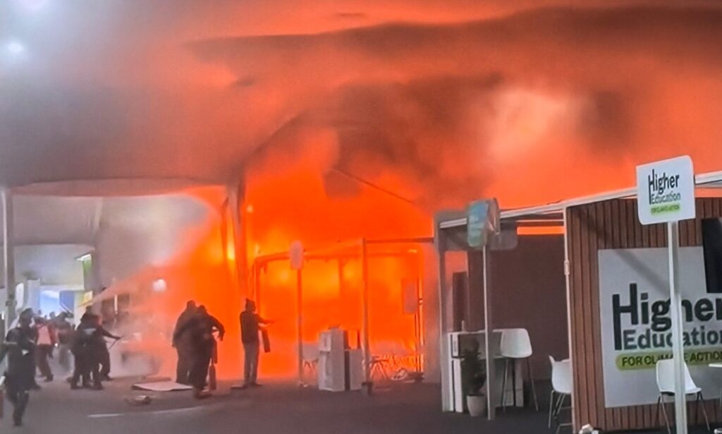COP30 incêndio Belém