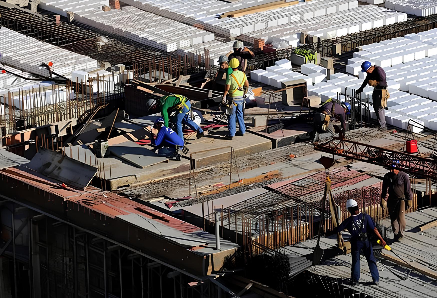 IBGE taxa de desemprego construção civil
