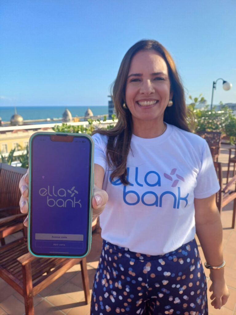 Rosana Bezerra, presidente do Ella Bank, primeira instituição financeira e educacional voltada a mulheres