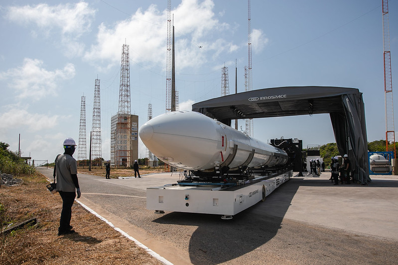Innospace foguete Operação Spaceward Base de Lançamento de Alcântara no Maranhão
