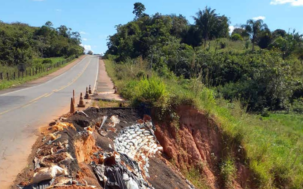 BR-222 em Santa Luzia, no Maranhão, foi uma das rotas percorridas pelas equipes que produziram o levantamento da Pesquisa CNT de Rodovias