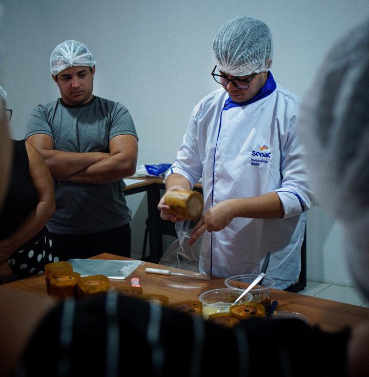 Oficina de panetones Senac Alagoas