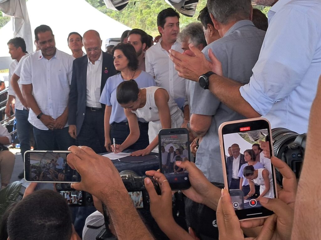 Raquel Lyra assinatura início das obras do Arco Sul Metropolitano