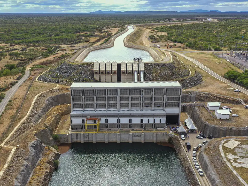 Estação de bombeamento EBI-I, no município de Cabrobó, marca o início da transposição do Rio São Francisco no Eixo Norte da Transposição. Foto: Marcelo Camargo/Agência Brasil