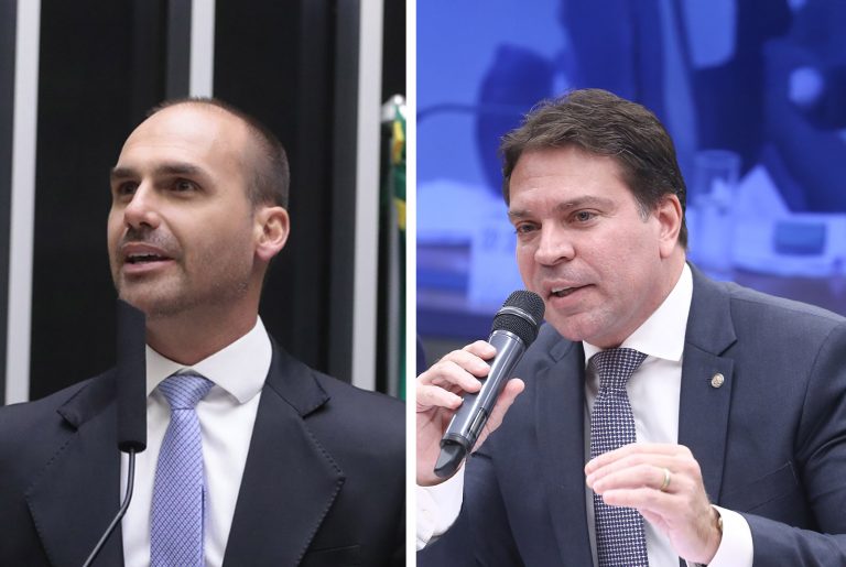 Eduardo Bolsonaro e Alexandre Ramagem deputados cassados pela Câmara