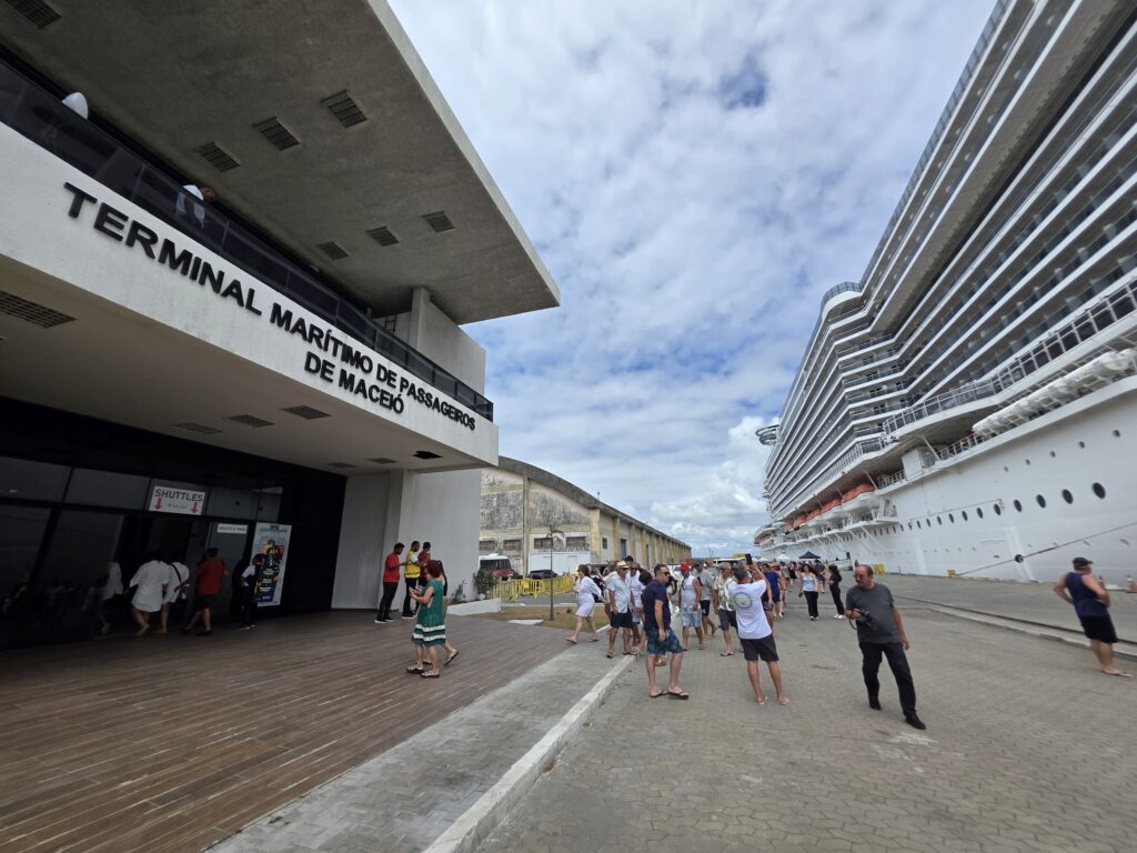 Temporada de cruzeiros em Maceió