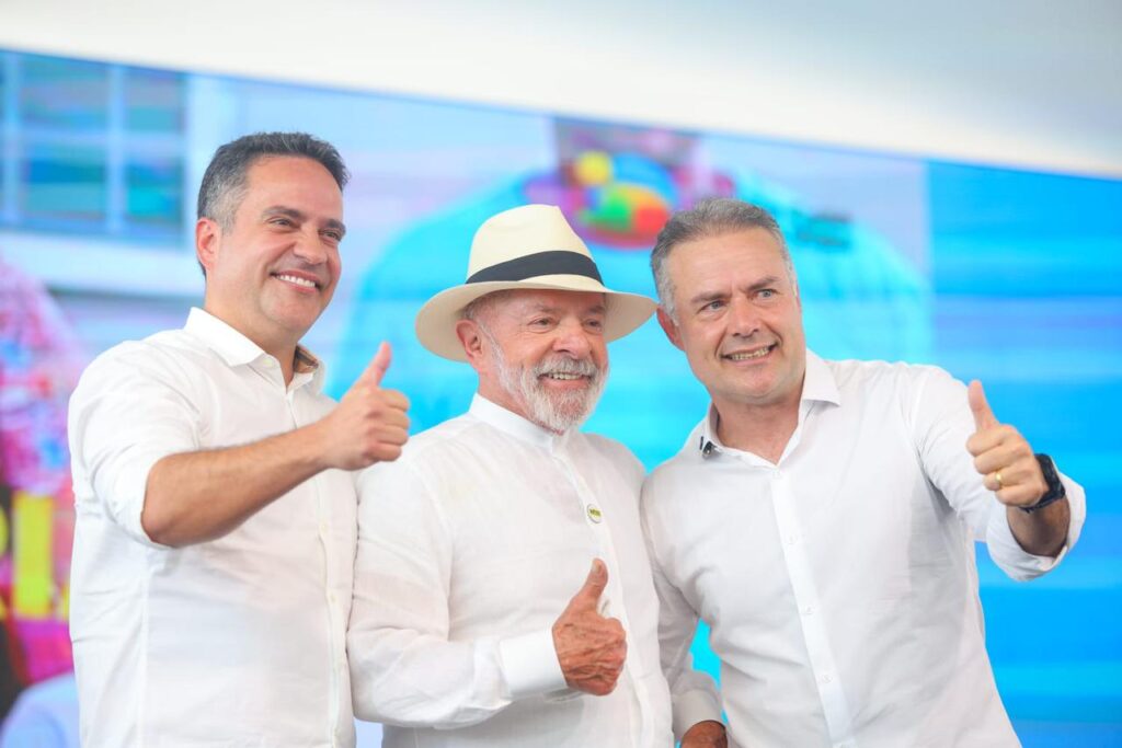 Lula, Renan Filho e Paulo Dantas em Maceió