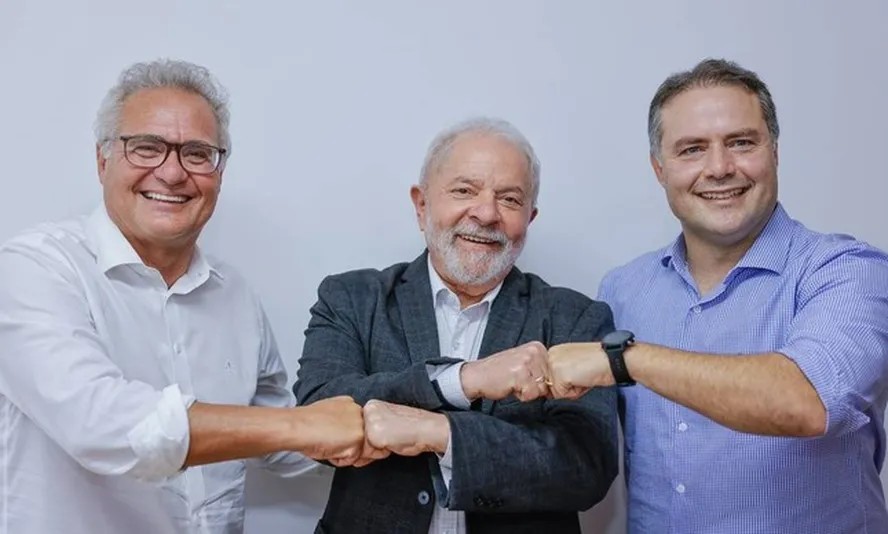 Lula, Renan Calheiros e Renan Filho eleições em Alagoas