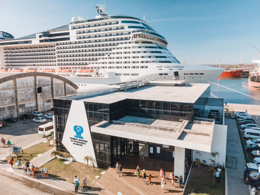 Porto de Maceió temporada de cruzeiros