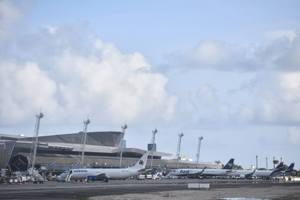 Pernambuco está conectados a nove destinos internacionais em outros países, com 14 voos regulares ao longo do mês Foto: Divulgação