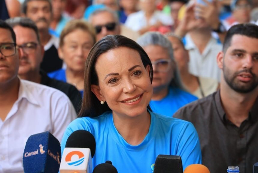 Maria Corina Machado posicionista venezuelana reage após falas de Lula: sobre as eleições em julho de 2024. Foto RS/via Fotos Publicas