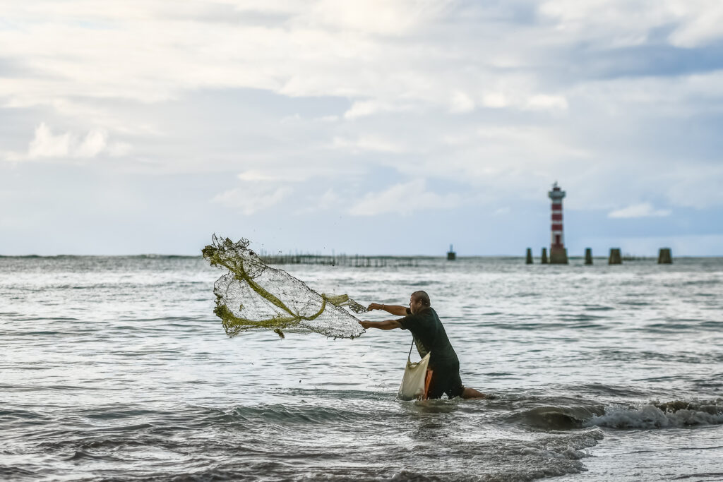 Pesca artesanal em Maceió
