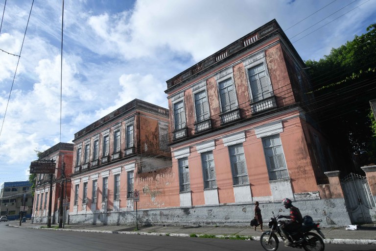 Antigo Colégio Diocesano Pio XII passará por obras de revitalização para se transformar em hotel do grupo português Vila Galé. Cerca de R$ 80 milhões serão investidos no local. Foto: Carlos Rodrigo/A União