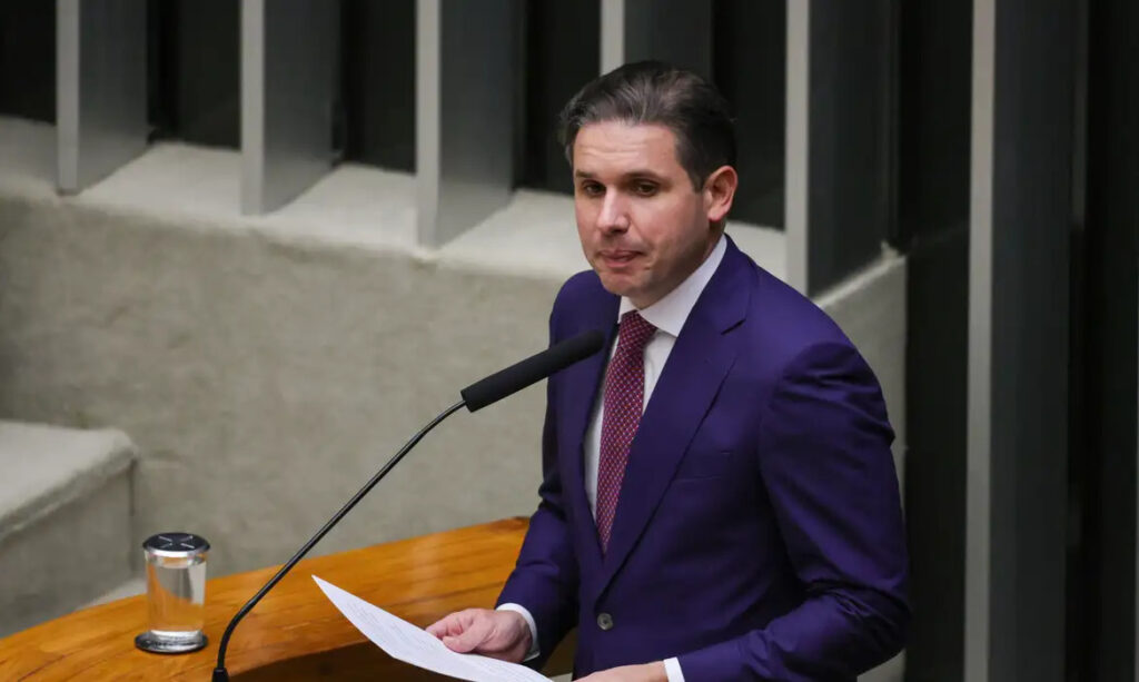 presidente da Câmara dos Deputados, Hugo Motta