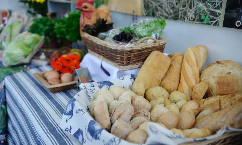 indústria de alimentos comida panificação pães
