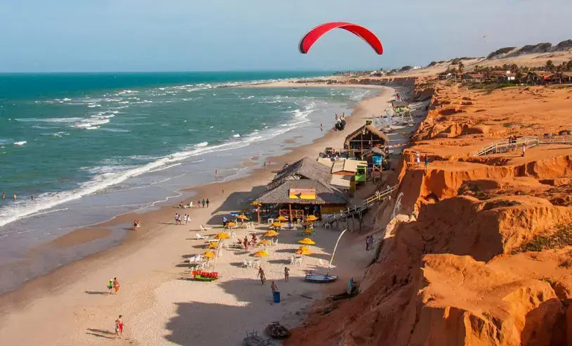 Aracati Canoa Quebrada Aracati voo Azul