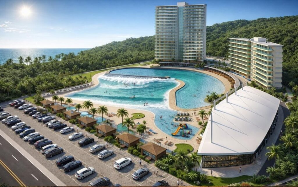 Hotel e piscina de ondas da SurfLoch posiciona João Pessoa no surfe global