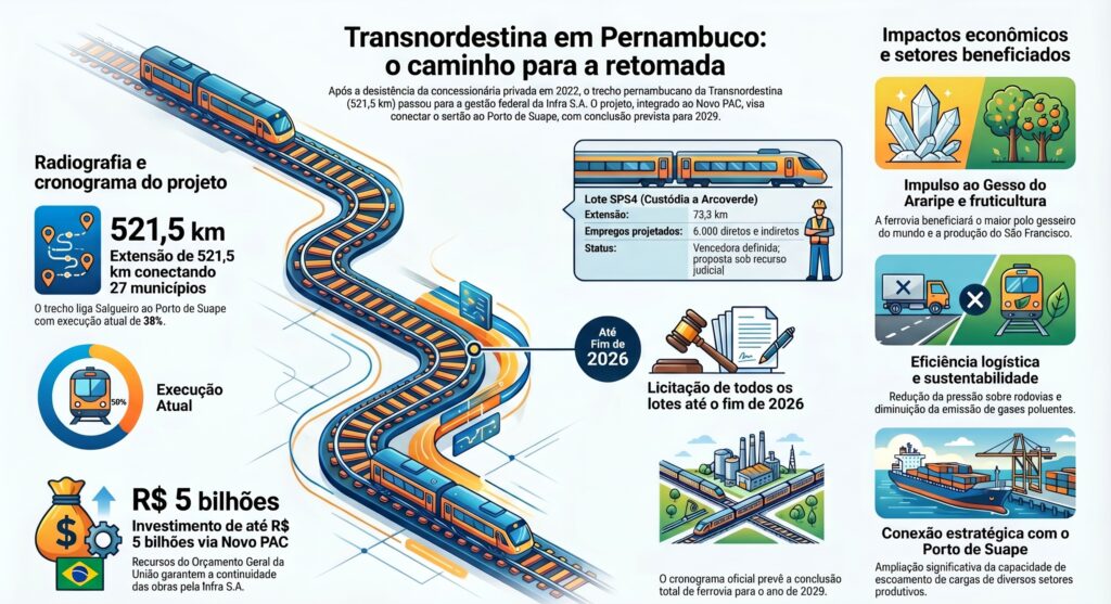 Transnordestina em Pernambuco