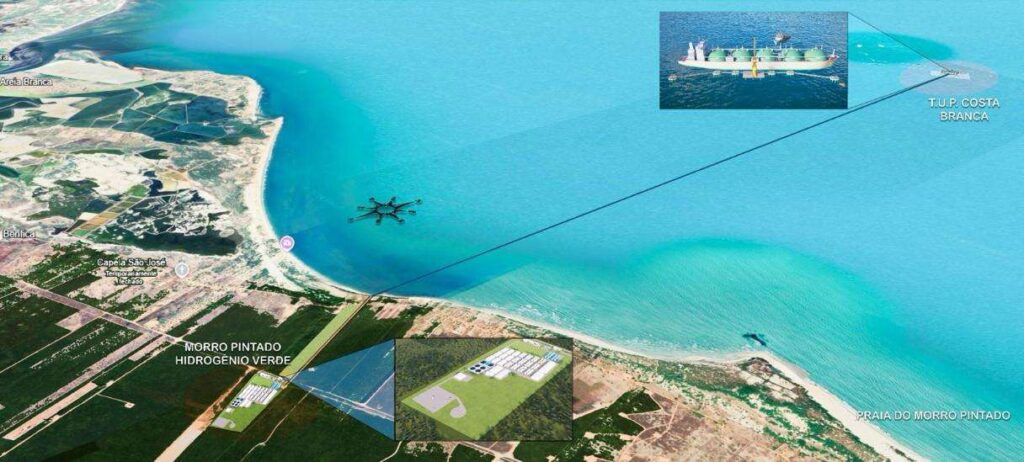 A licença ambiental foi viabilizada após a aprovação da resolução do Conselho Estadual de Meio Ambiente (Conema), que regulamentou a atividade de produção de hidrogênio verde no Rio Grande do Norte. Imagem: Divulgação