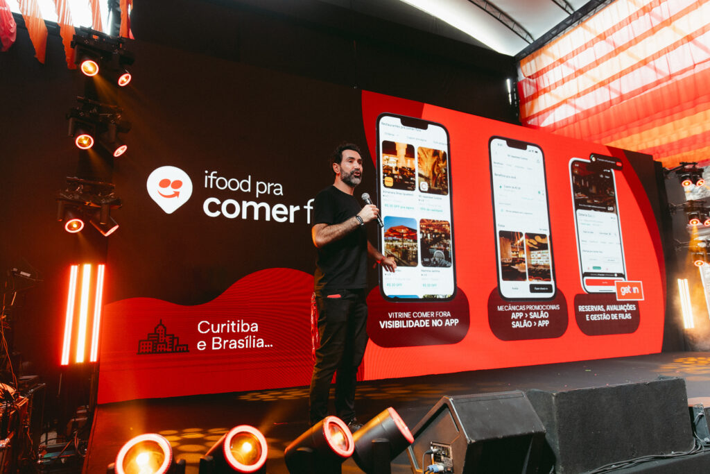 iFood evento Salvador CEO do iFood, Diego Barreto, destacou o papel central da região Nordeste na estratégia da empresa, que tem marketshare de 80% do mercado no país. Foto: Califórnia content house/Divulgação