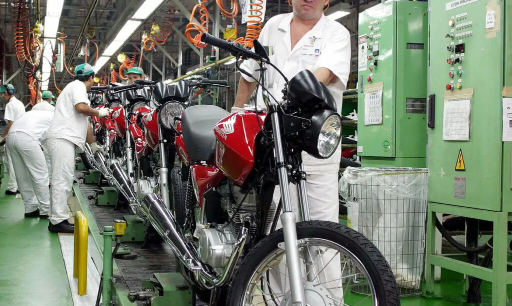 Polo industrial da Zona Franca de Manaus produção de motos motocicletas