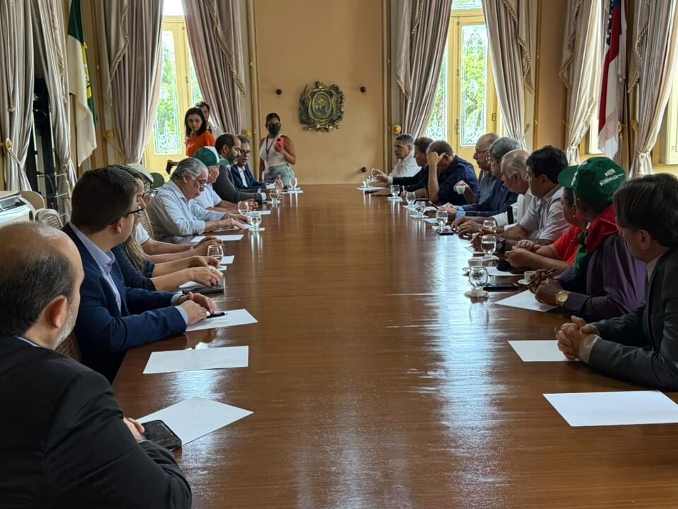 No Palácio, produtores de cana foram recebidos por representantes do governo estadual - Foto: SFCP/Divulgação