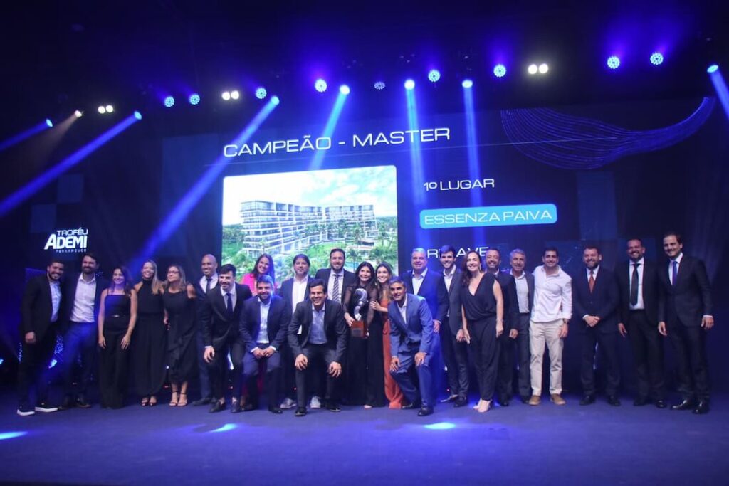O empreendimento Essenza Paiva, da Rio Ave, conquistou a principal categoria da premiação - Foto: Paullo Allmeida/Folha de Pernambuco