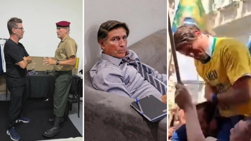 Cenas do filme Dark Horse sobre Jair Bolsonaro