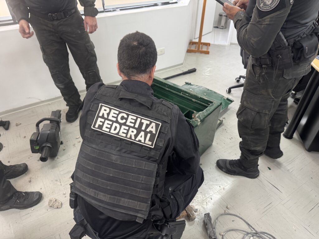 Operação Fluxo Oculto: Receita Federal, Gaeco/SP e órgãos parceiros ampliam investigações sobre a organização criminosa PCC atuante no setor de combustíveis. Foto: Receita Federal/Divulgação