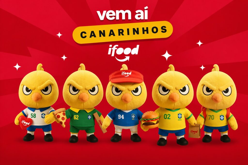 iFood coleção canarinhos Copa 