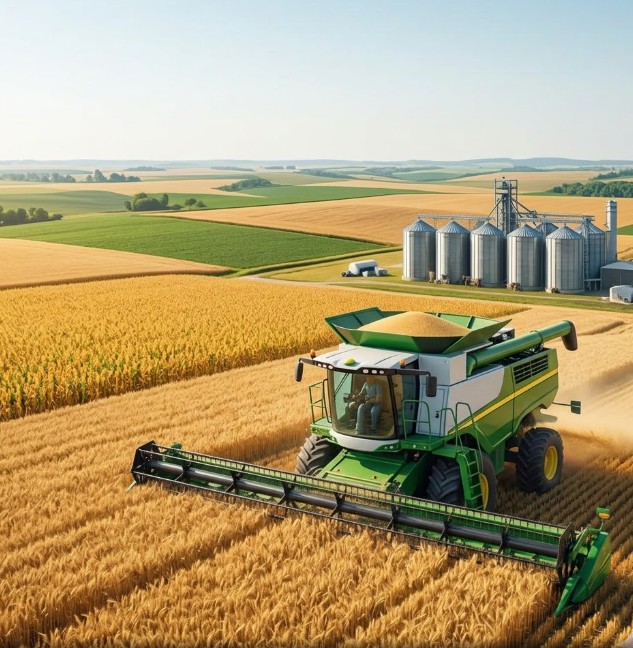 Mega-Sena Especial Investir no agronegócio de grande escala. Arte: IA/ME