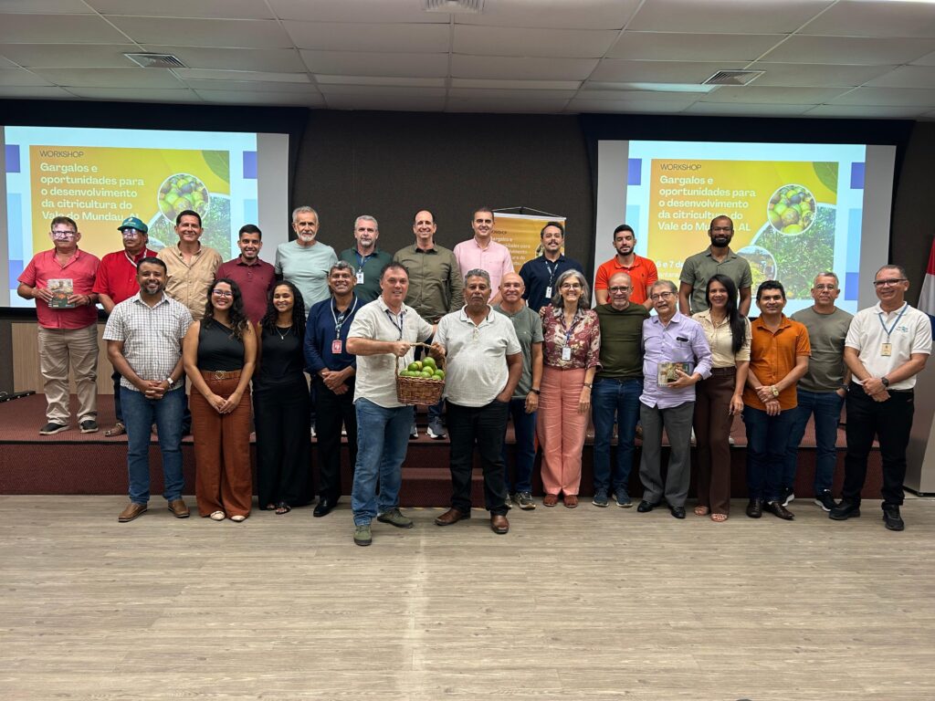 Embrapa Workshop sobre laranja e citricultura em Alagoas