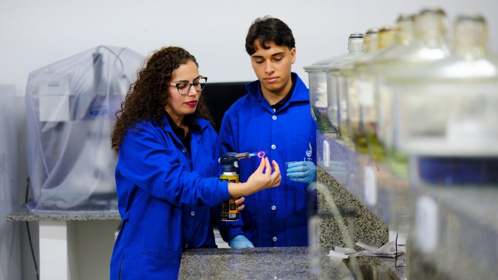 Grupo pretende avançar na otimização e no escalonamento da tecnologia para aplicação em campo. Foto: Cícero Oliveira – Agecom/UFRN