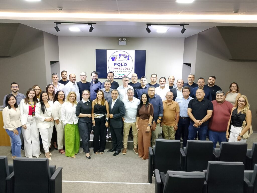 polo de confecções representantes reunião taxa das blusinhas