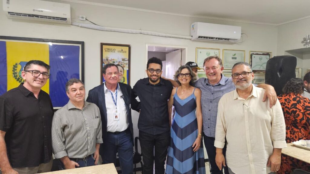 Cerimônia de assinatura do protocolo para início das obras da futura unidade industrial da Magnésio do Nordeste Ltda em parceria com o Grupo Avelino